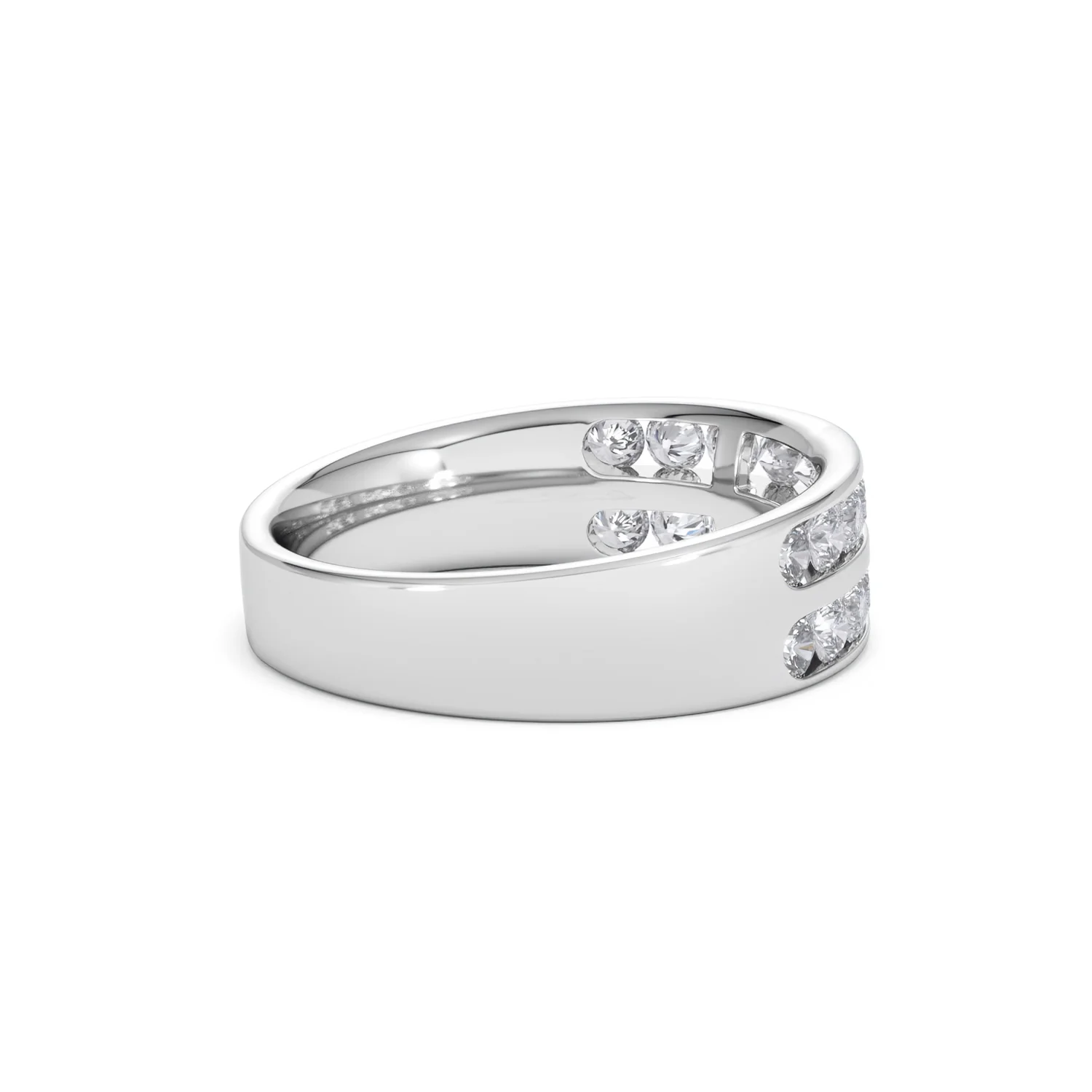 LUCY 18K White Gold Diamond ETERNITY RING 1.00CT G/VS - Image 32