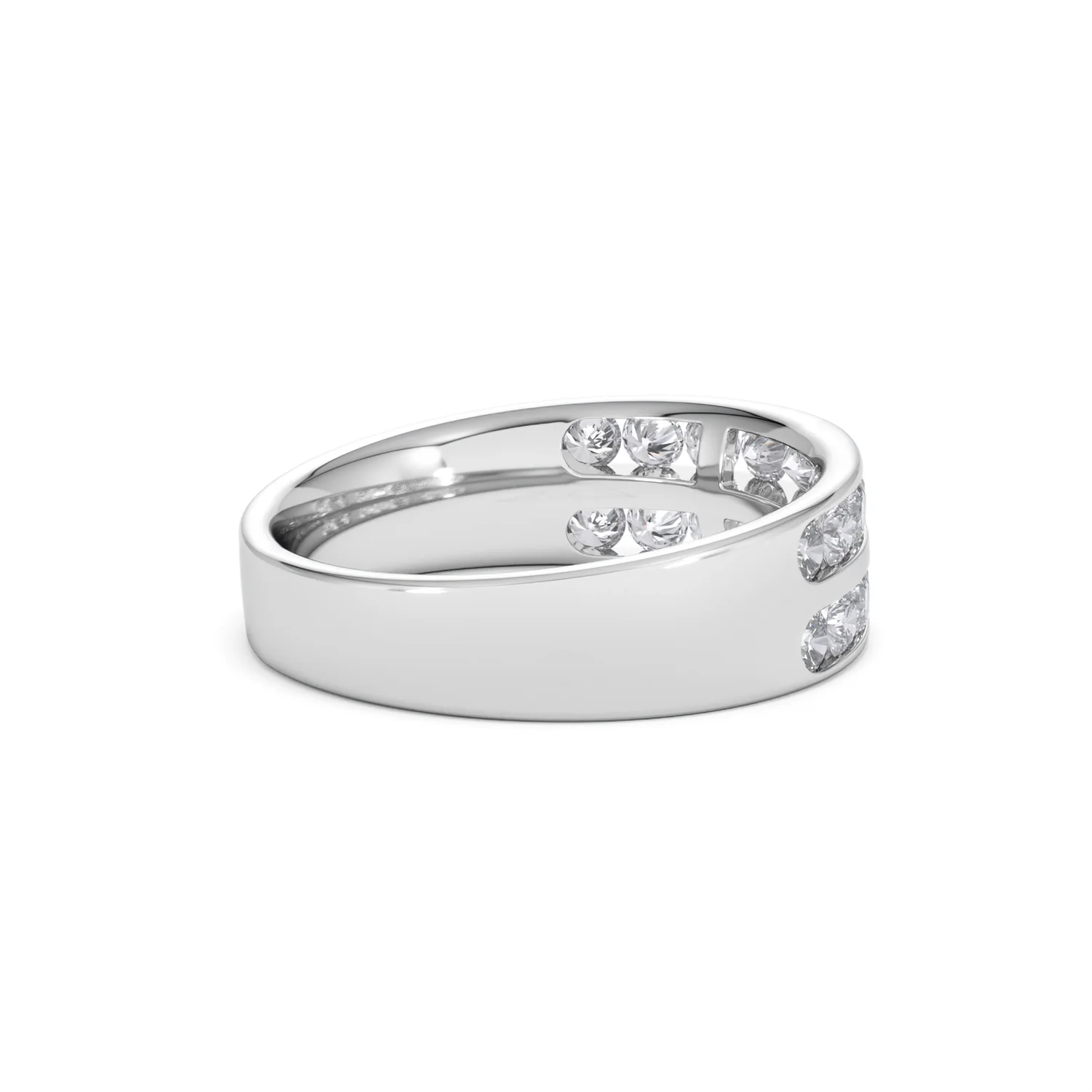 LUCY 18K White Gold Diamond ETERNITY RING 1.00CT G/VS - Image 33