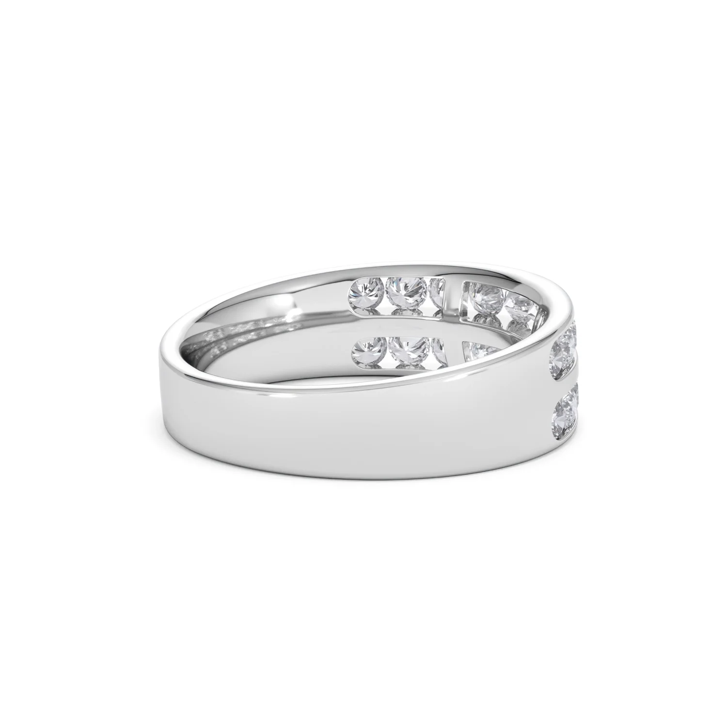 LUCY 18K White Gold Diamond ETERNITY RING 1.00CT G/VS - Image 35