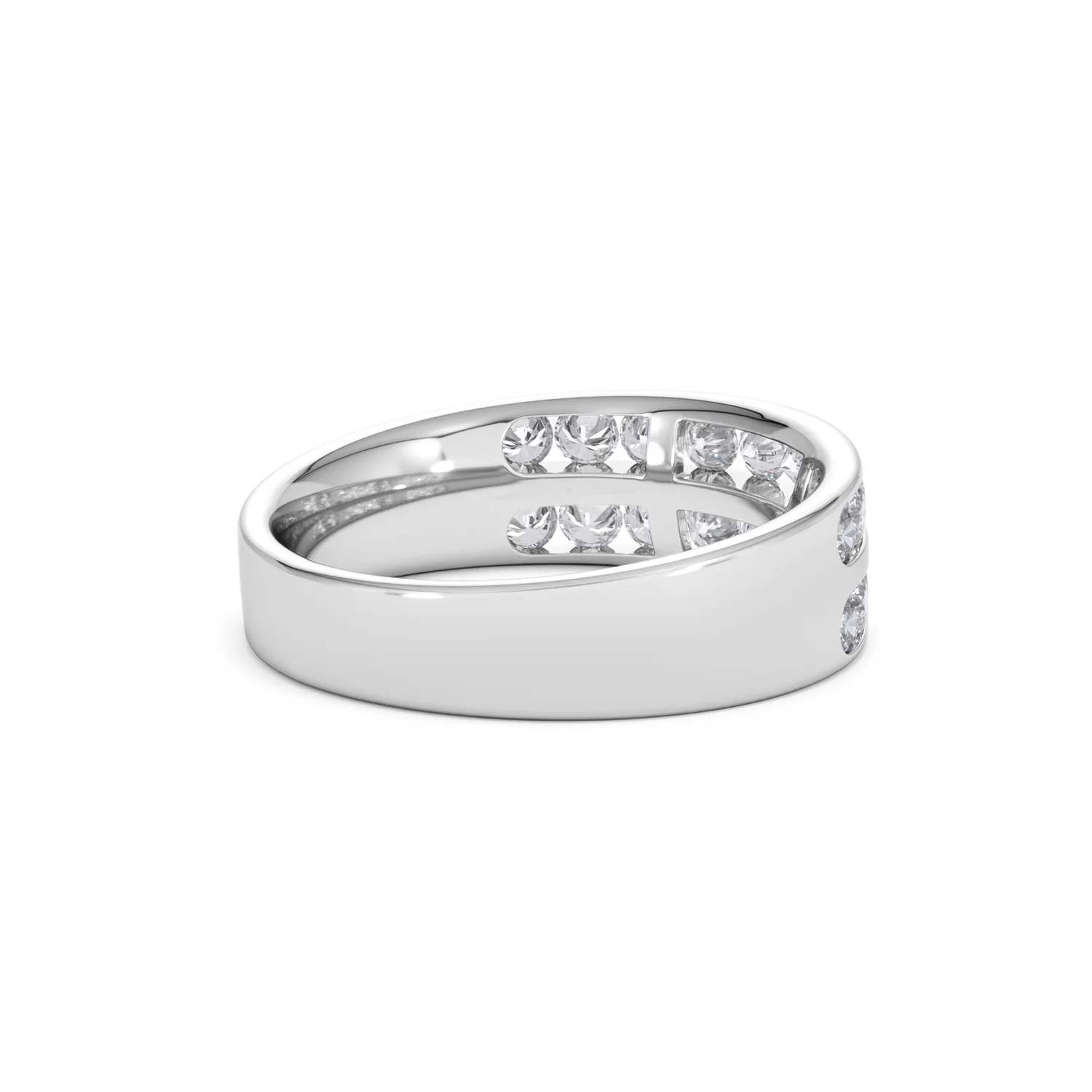LUCY 18K White Gold Diamond ETERNITY RING 1.00CT G/VS - Image 36