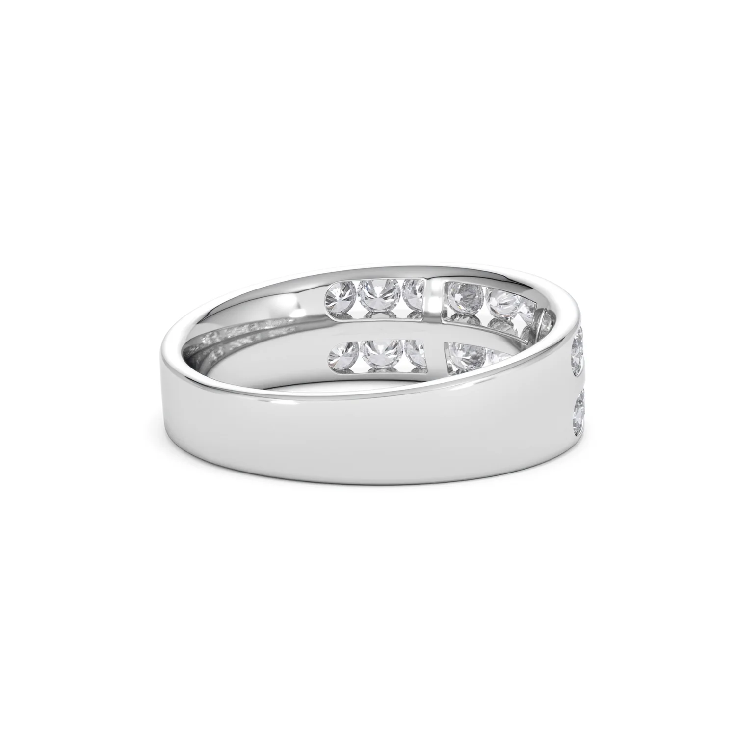 LUCY 18K White Gold Diamond ETERNITY RING 1.00CT G/VS - Image 37