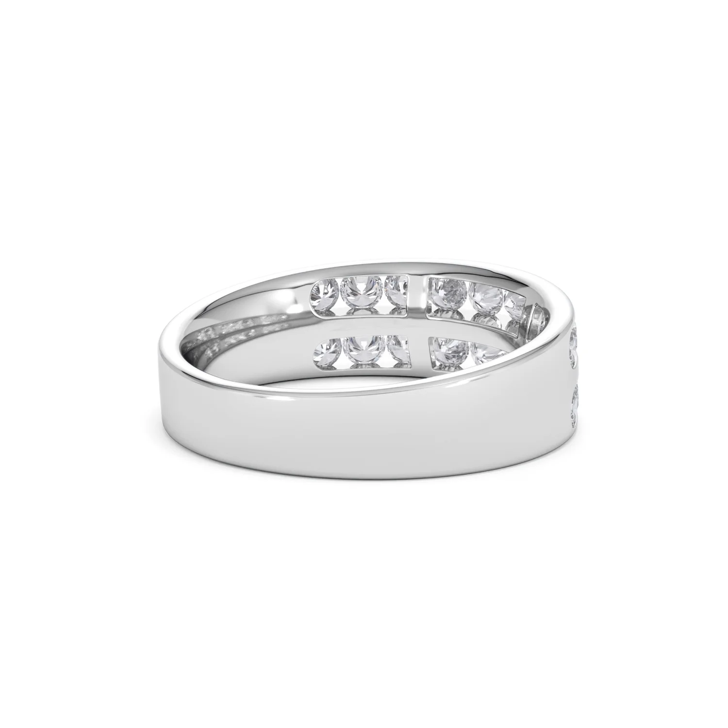 LUCY 18K White Gold Diamond ETERNITY RING 1.00CT G/VS - Image 38
