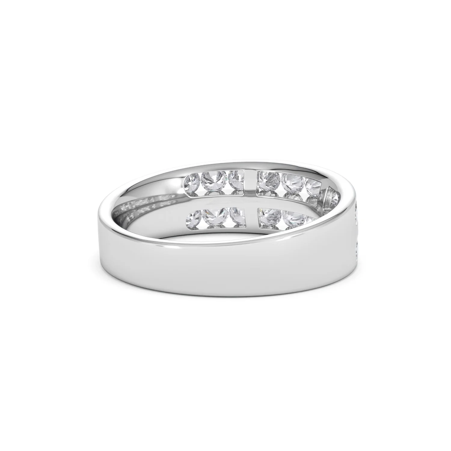 LUCY 18K White Gold Diamond ETERNITY RING 1.00CT G/VS - Image 39