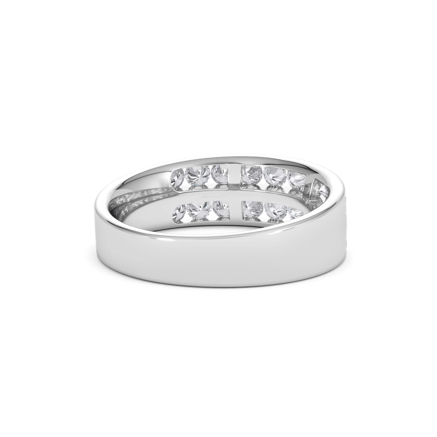LUCY 18K White Gold Diamond ETERNITY RING 1.00CT G/VS - Image 40