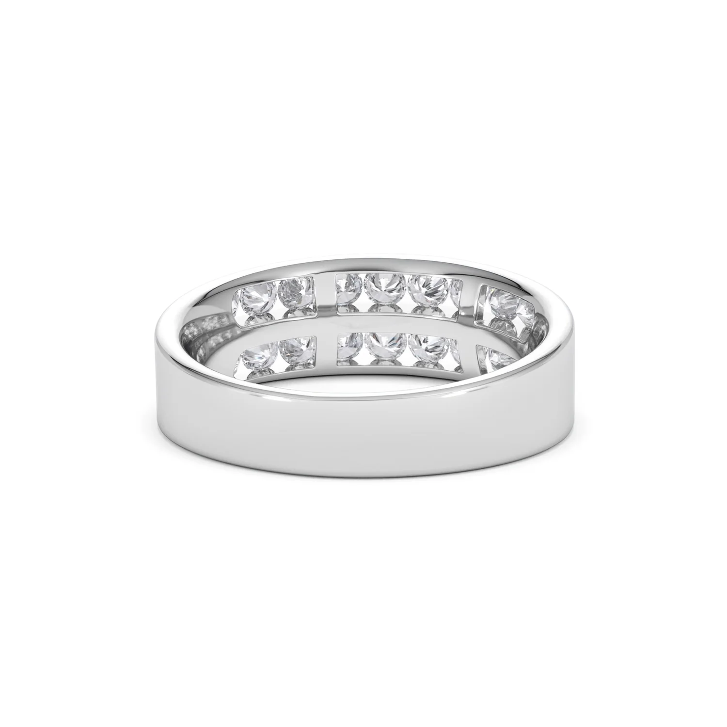 LUCY 18K White Gold Diamond ETERNITY RING 1.00CT G/VS - Image 45