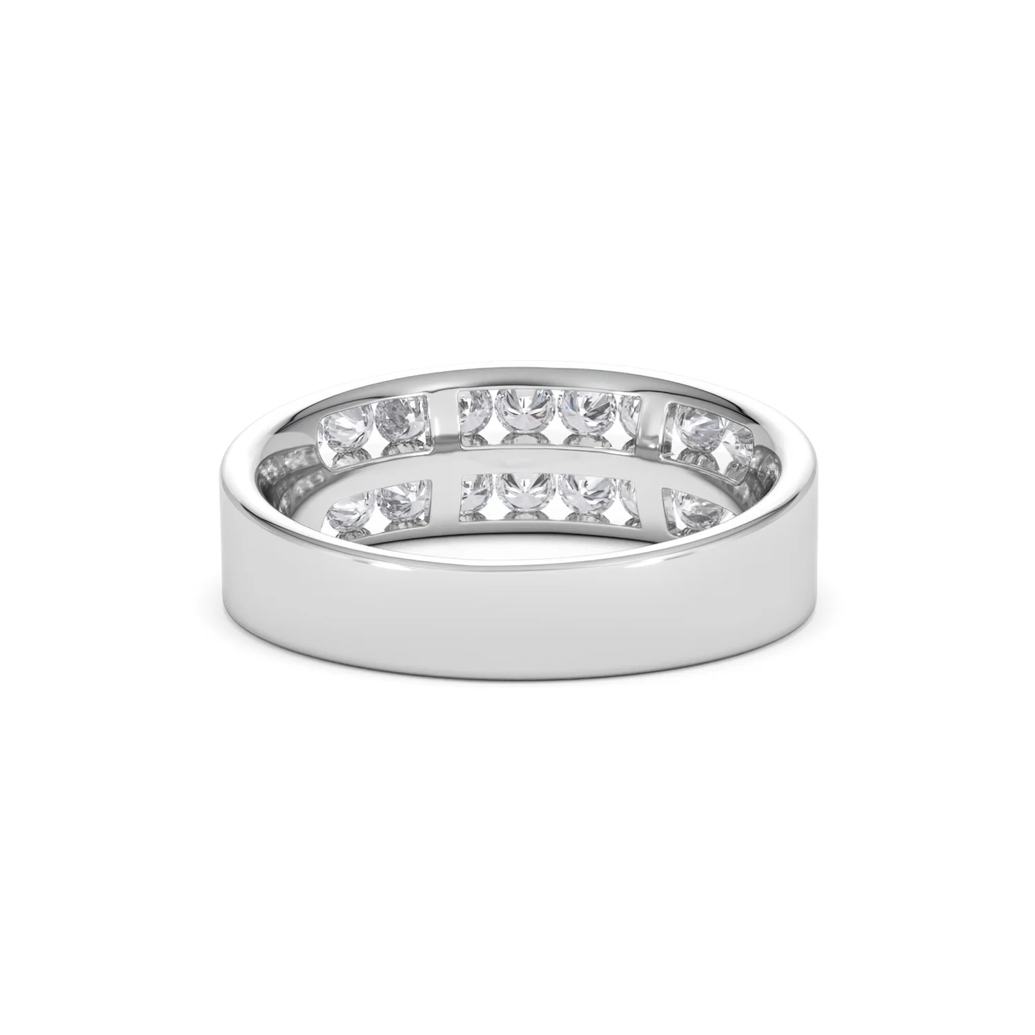 LUCY 18K White Gold Diamond ETERNITY RING 1.00CT G/VS - Image 46
