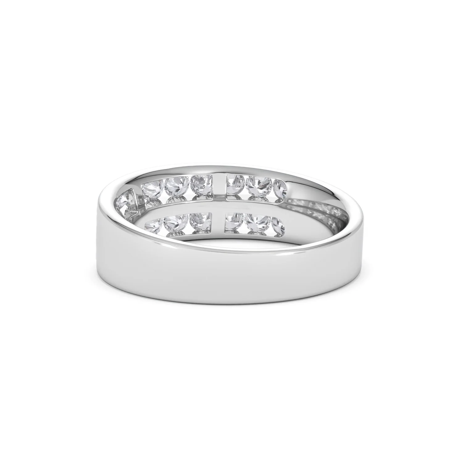 LUCY 18K White Gold Diamond ETERNITY RING 1.00CT G/VS - Image 55