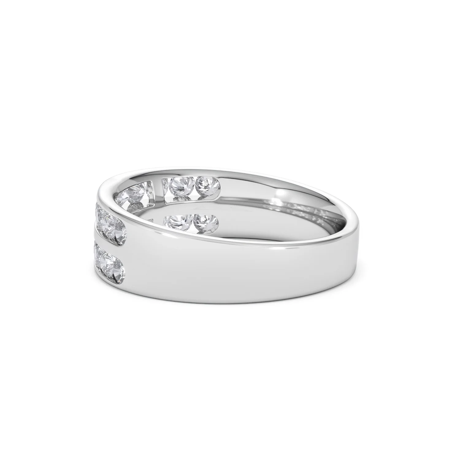 LUCY 18K White Gold Diamond ETERNITY RING 1.00CT G/VS - Image 63
