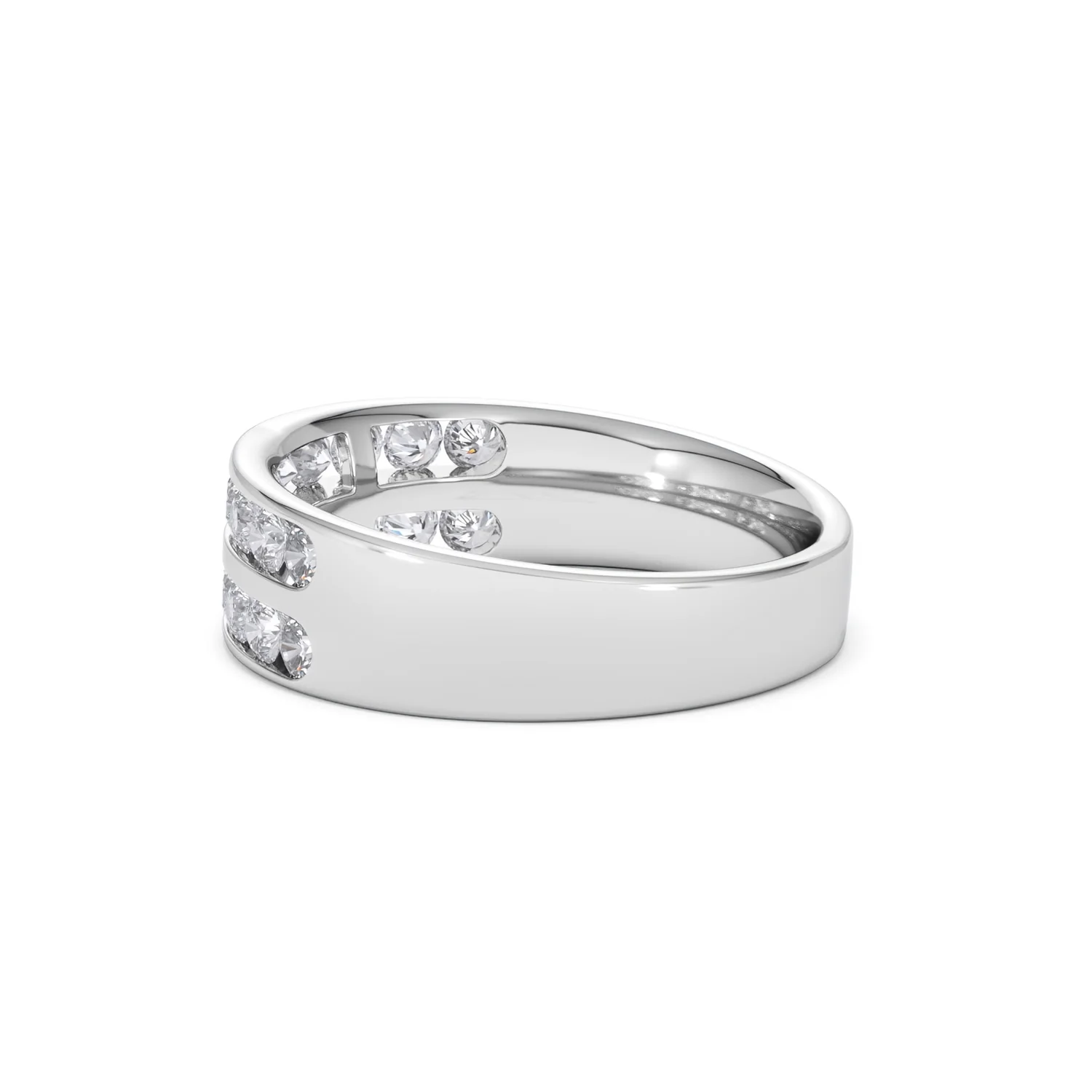 LUCY 18K White Gold Diamond ETERNITY RING 1.00CT G/VS - Image 64