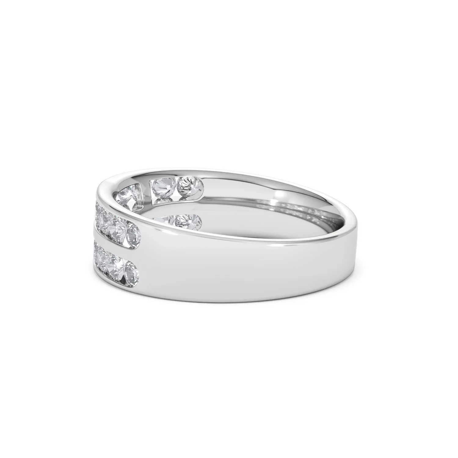 LUCY 18K White Gold Diamond ETERNITY RING 1.00CT G/VS - Image 65