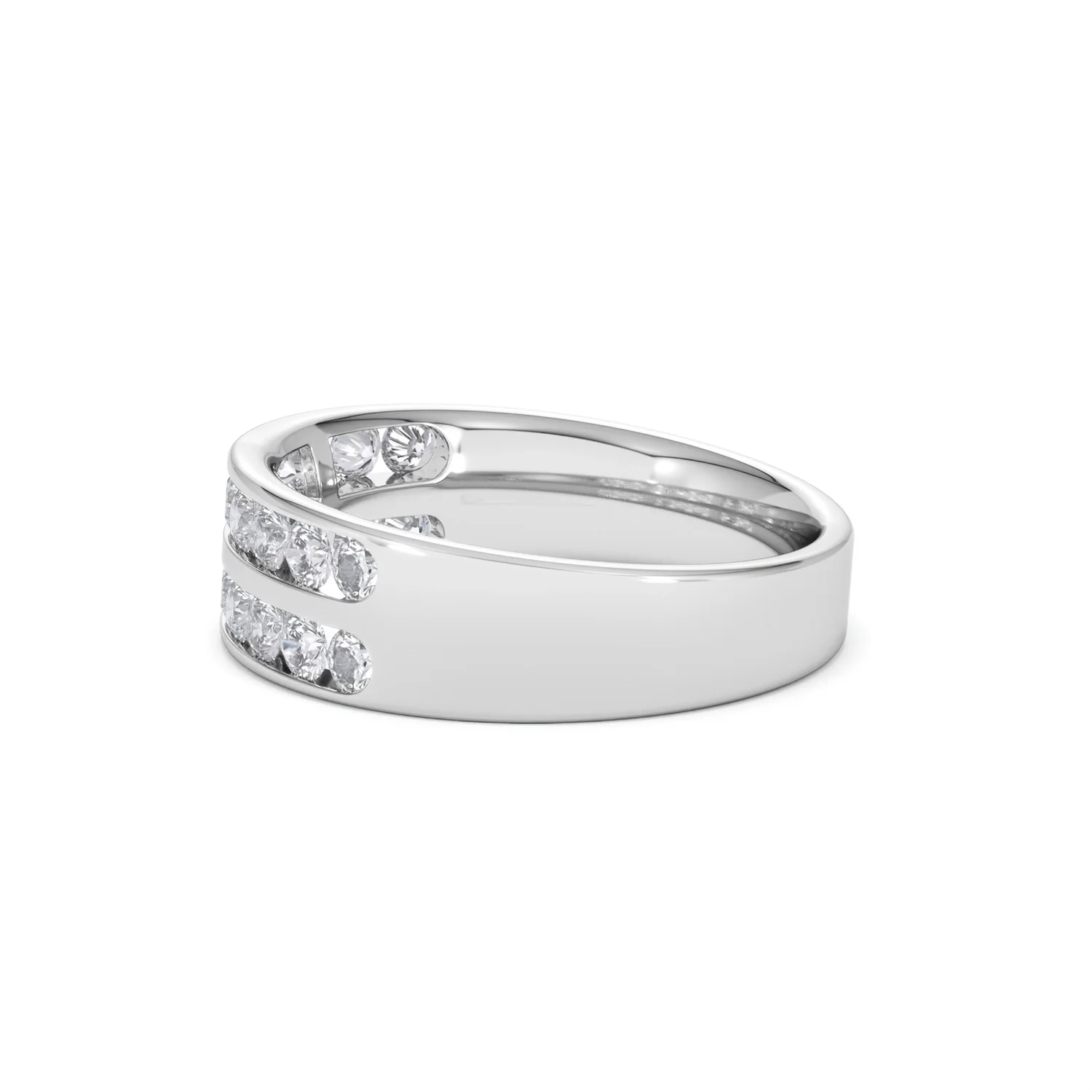 LUCY 18K White Gold Diamond ETERNITY RING 1.00CT G/VS - Image 67