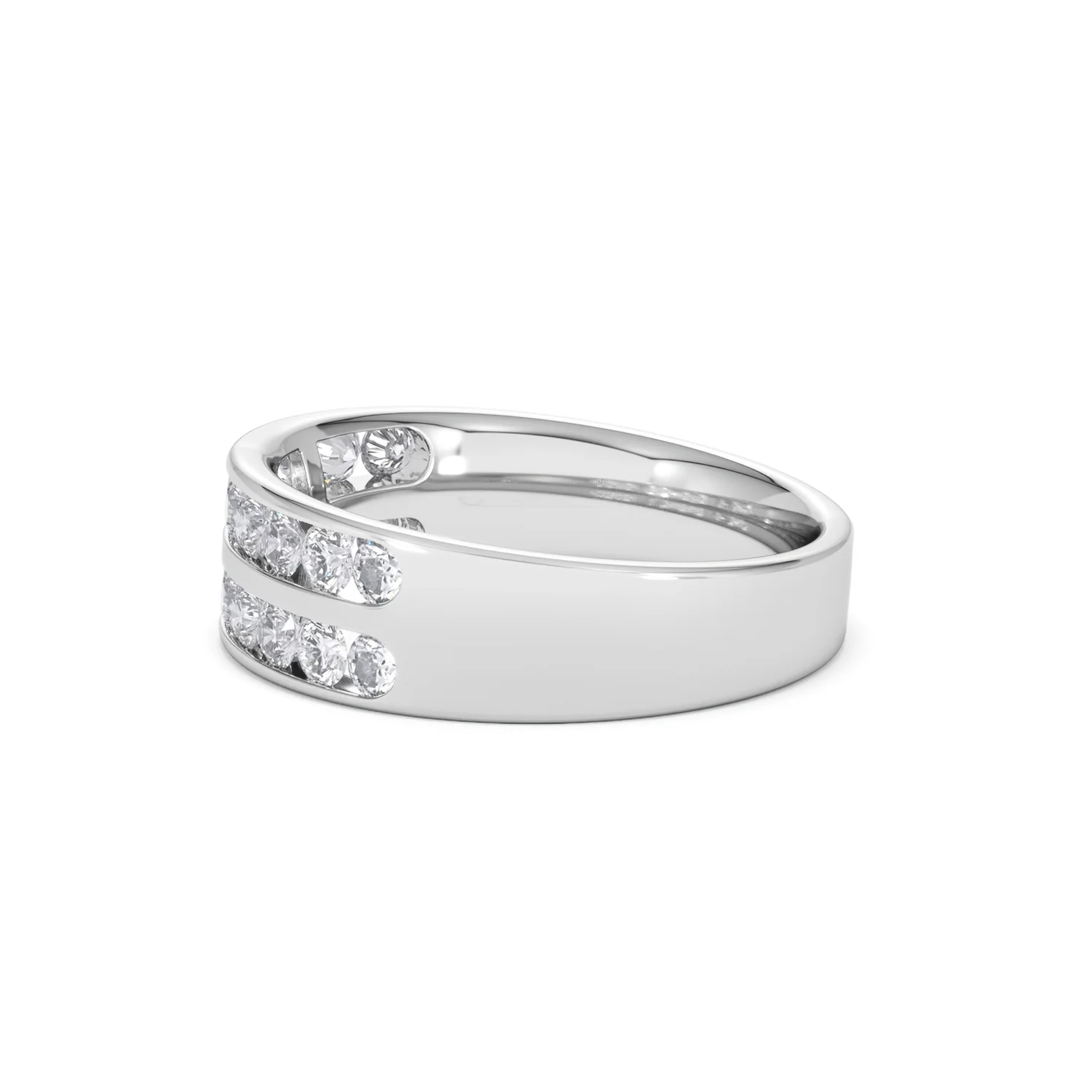 LUCY 18K White Gold Diamond ETERNITY RING 1.00CT G/VS - Image 68