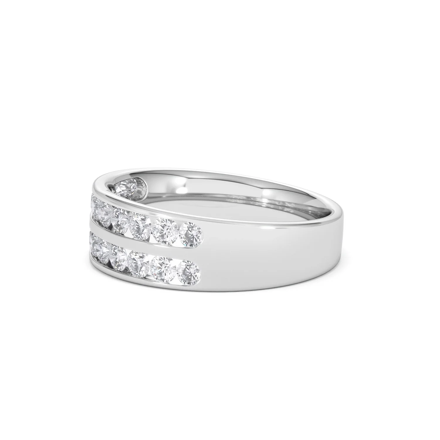 LUCY 18K White Gold Diamond ETERNITY RING 1.00CT G/VS - Image 72