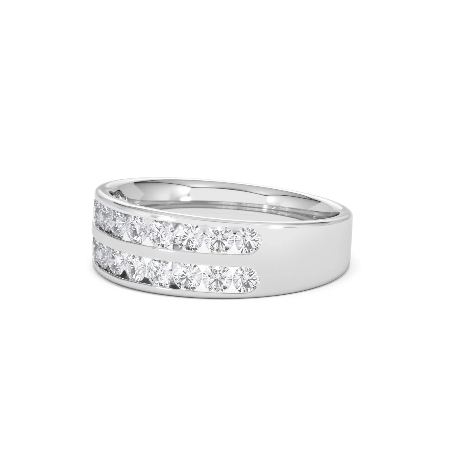 LUCY 18K White Gold Diamond ETERNITY RING 1.00CT G/VS - Image 77