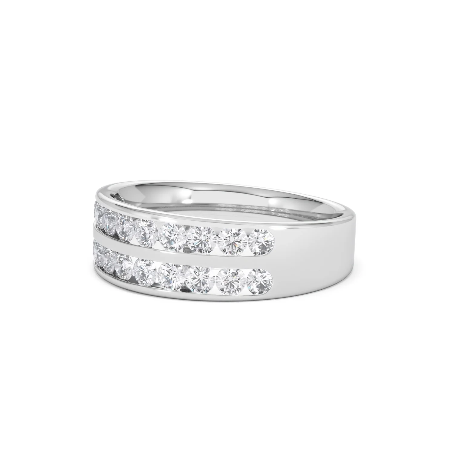 LUCY 18K White Gold Diamond ETERNITY RING 1.00CT G/VS - Image 78