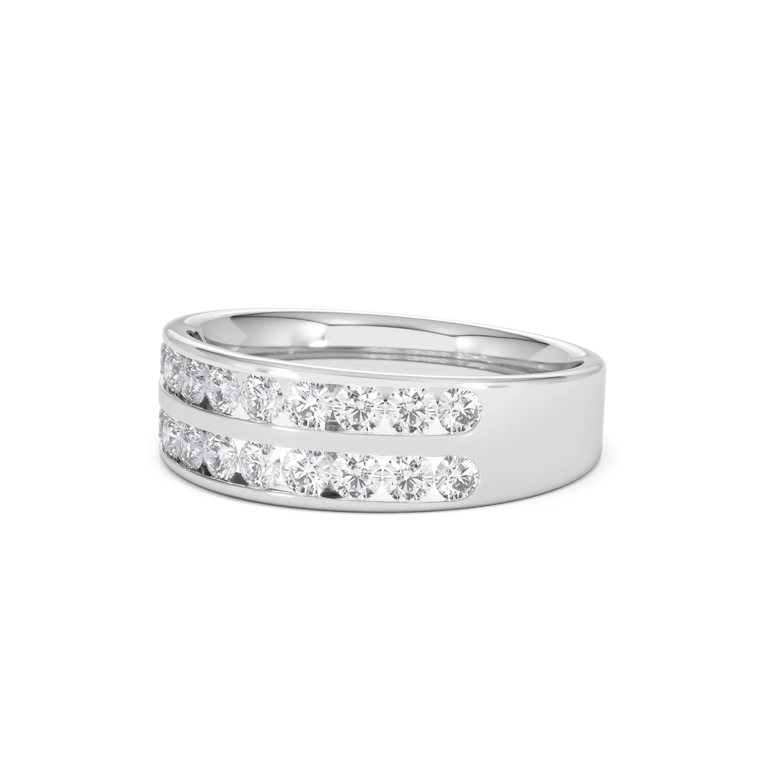 LUCY 18K White Gold Diamond ETERNITY RING 1.00CT G/VS - Image 79