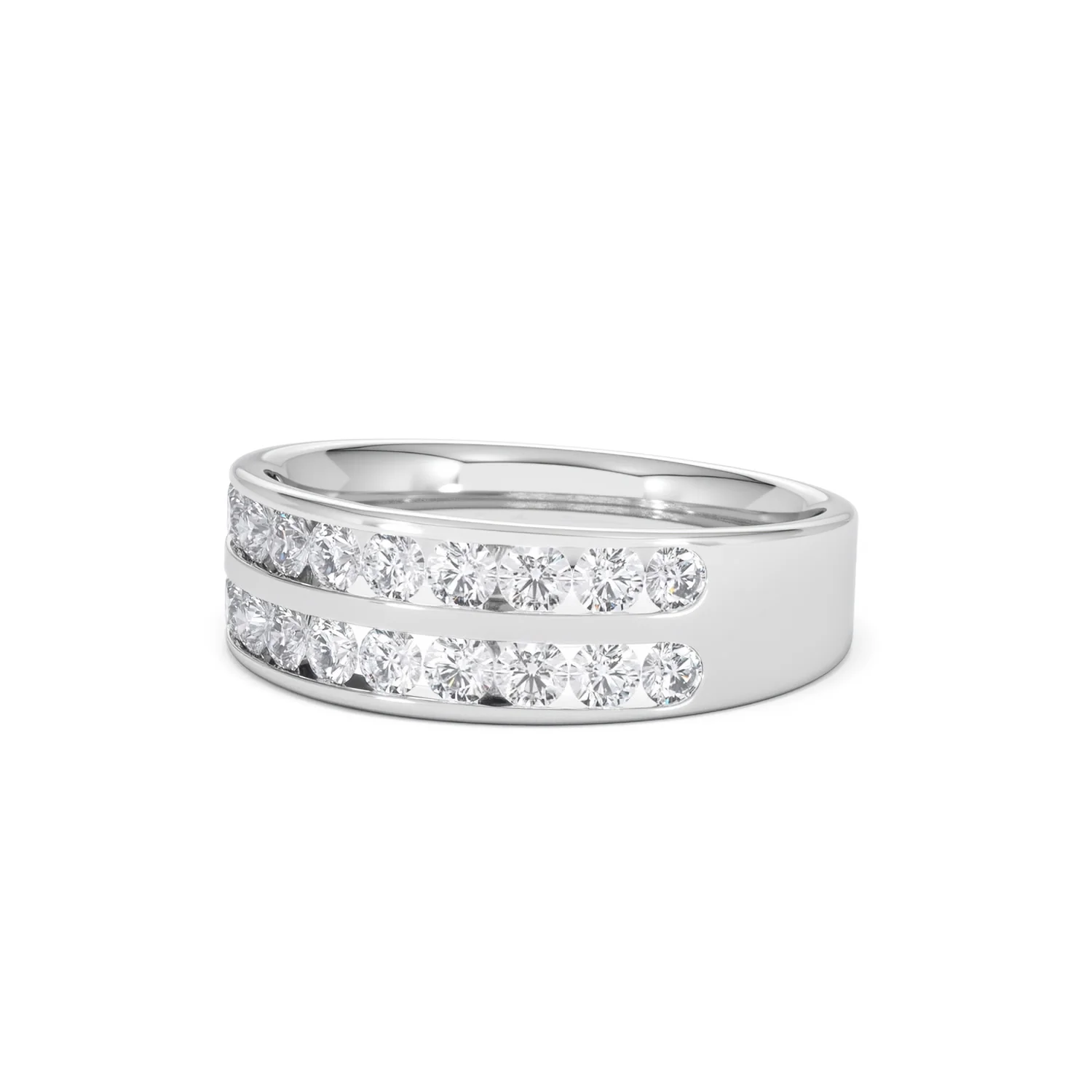 LUCY 18K White Gold Diamond ETERNITY RING 1.00CT G/VS - Image 80