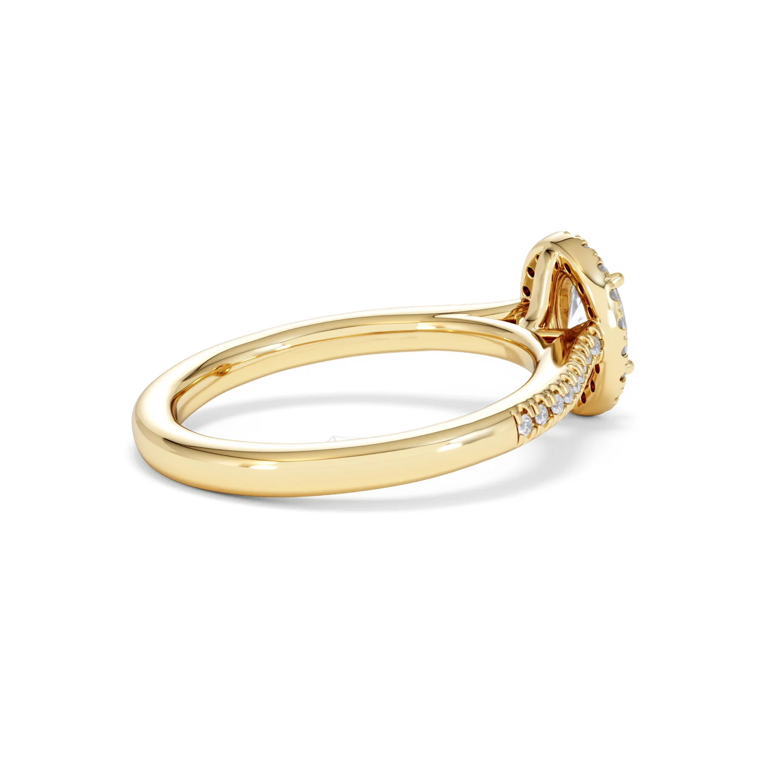 Lumia Oval Cut Lab Diamond Halo Ring 0.70ct F/VS in 9K Gold - Image 37