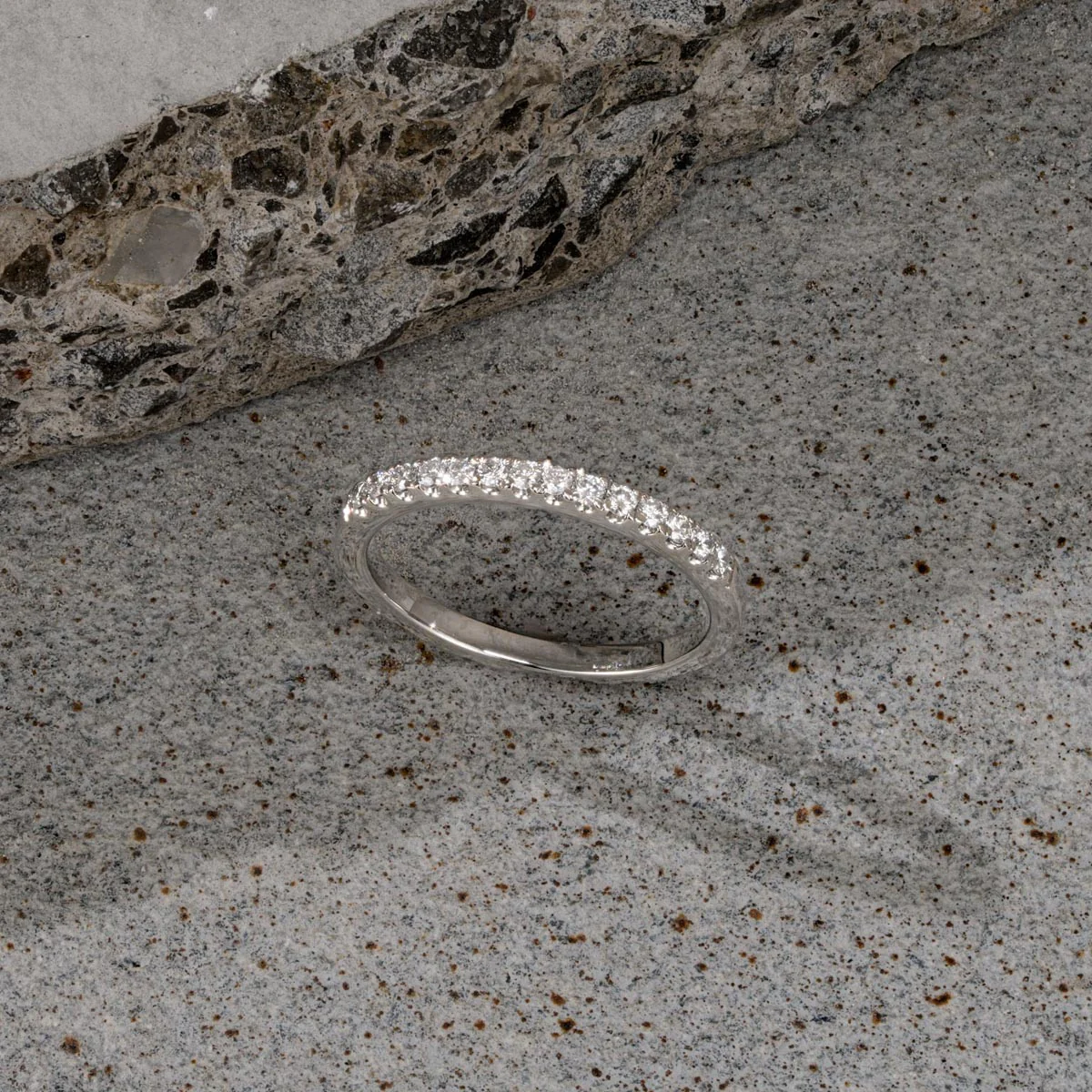 Meghan Matching Wedding Band 0.30ct G/Si Diamond in Platinum - Image 2