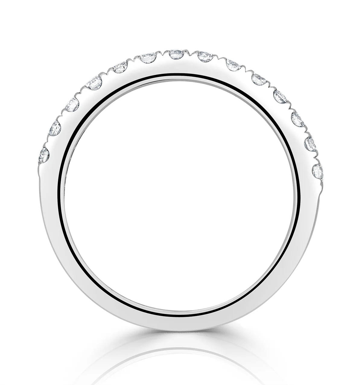Meghan Matching Wedding Band 0.30ct G/Si Diamond in Platinum - Image 3