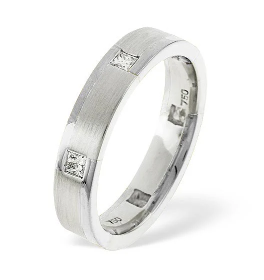 Mens 0.28ct H/Si Diamond Platinum Dress Ring