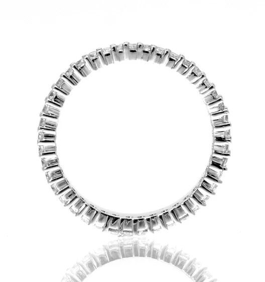 Mens 1.2ct H/Si Diamond Platinum Dress Ring - Image 2