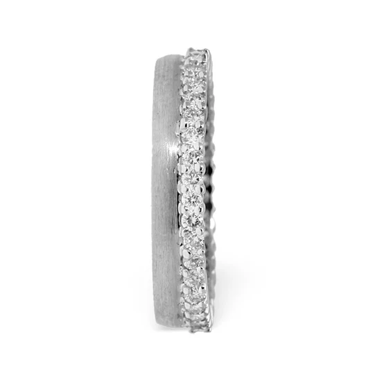 Mens 1.2ct H/Si Diamond Platinum Dress Ring - Image 3