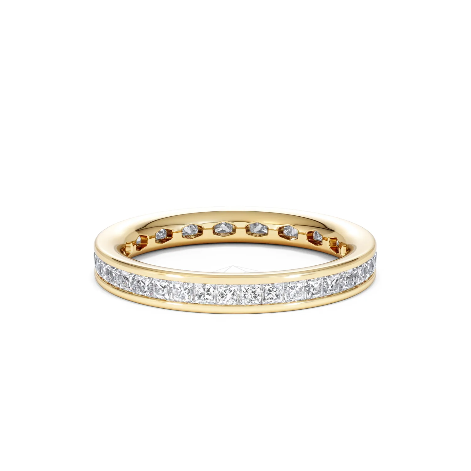 Mens 1ct G/Vs Diamond 18K Gold Full Band Ring - Image 68