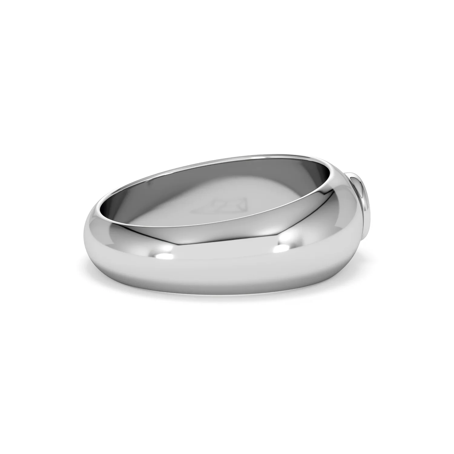 Men's Lab Diamond Signet Ring 0.25ct in 925 Silver H/SI - Image 33