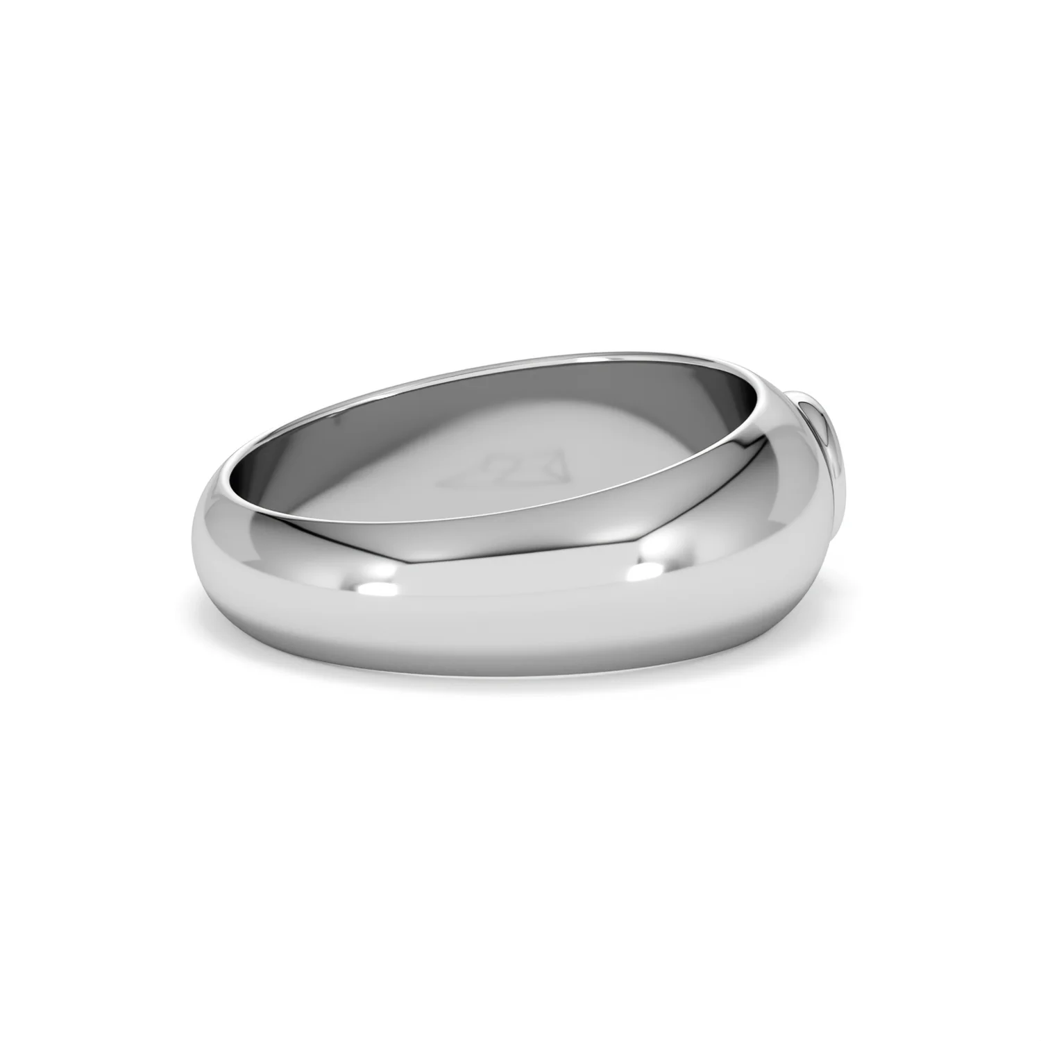 Men's Lab Diamond Signet Ring 0.25ct in 925 Silver H/SI - Image 34
