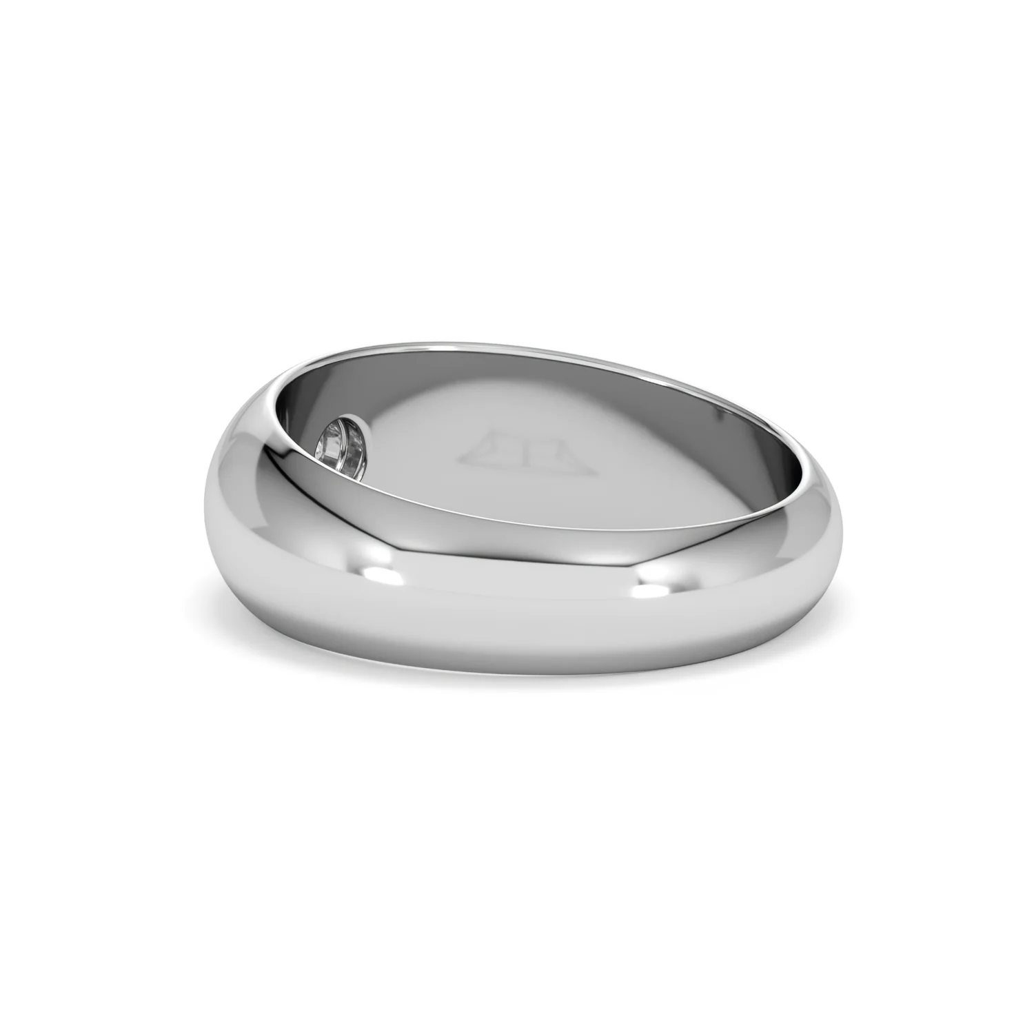 Men's Lab Diamond Signet Ring 0.25ct in 925 Silver H/SI - Image 61