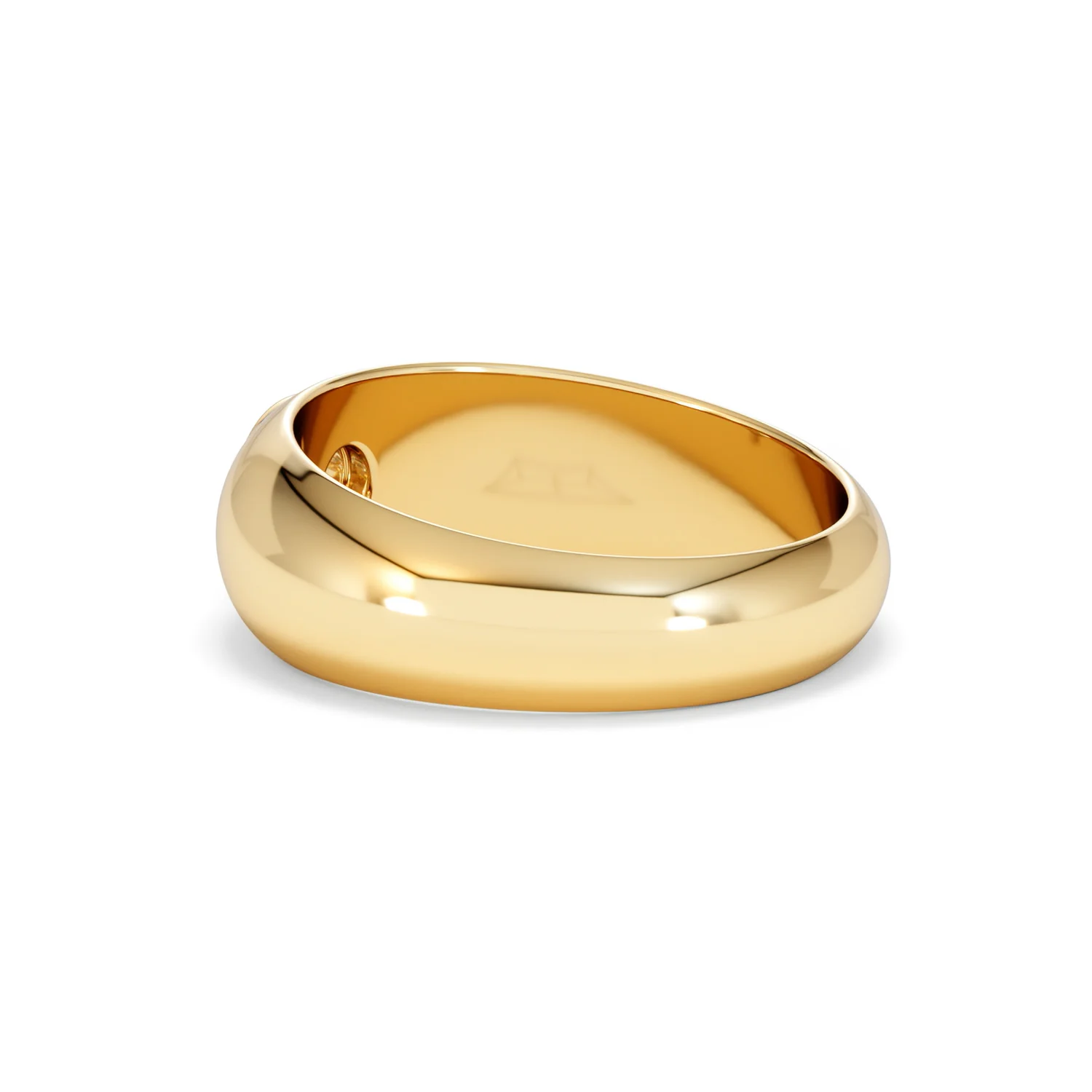 Men's Lab Diamond Signet Ring 0.25ct in18K Gold Vermeil H/SI - Image 62