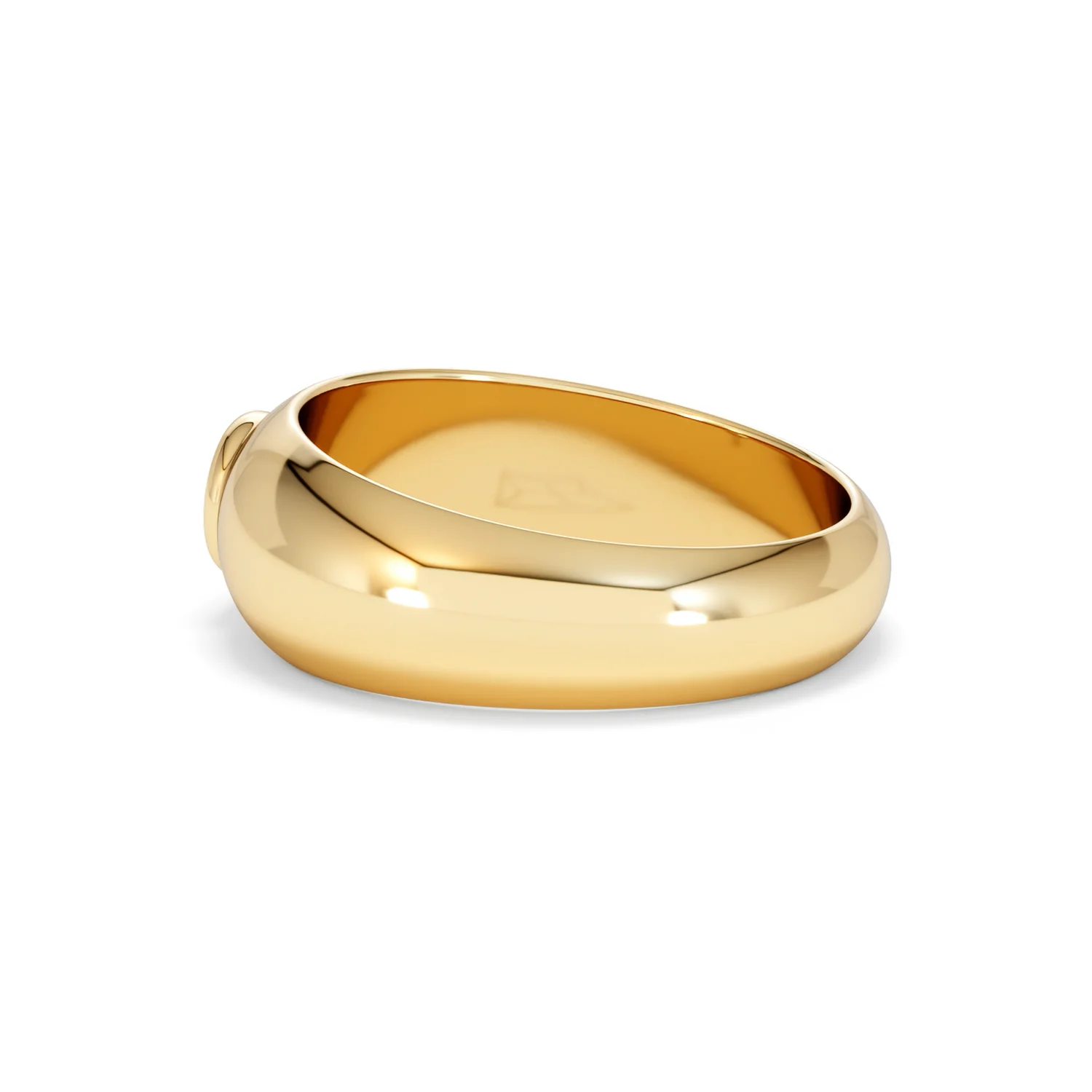 Men's Lab Diamond Signet Ring 0.25ct in18K Gold Vermeil H/SI - Image 66