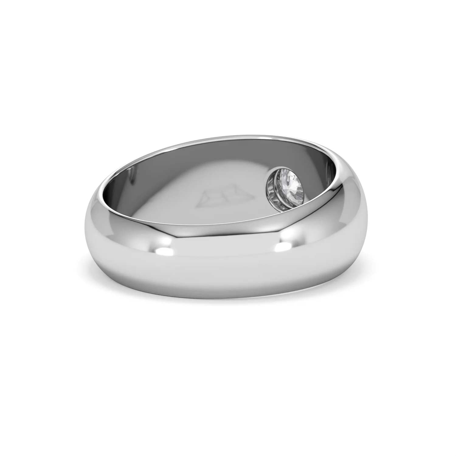 Men's Lab Diamond Signet Ring 0.50ct in 925 Silver H/SI - Image 42