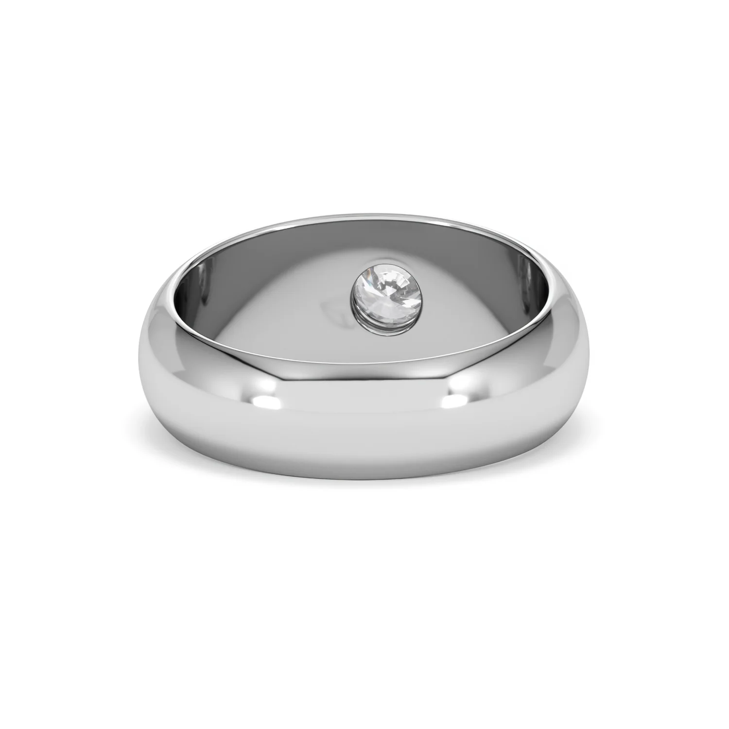 Men's Lab Diamond Signet Ring 0.50ct in 925 Silver H/SI - Image 48