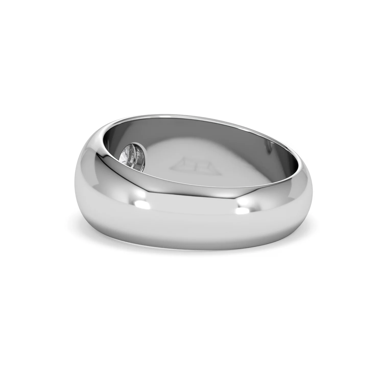 Men's Lab Diamond Signet Ring 0.50ct in 925 Silver H/SI - Image 60