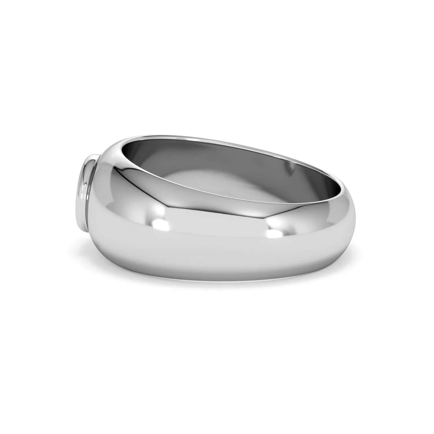 Men's Lab Diamond Signet Ring 0.50ct in 925 Silver H/SI - Image 68