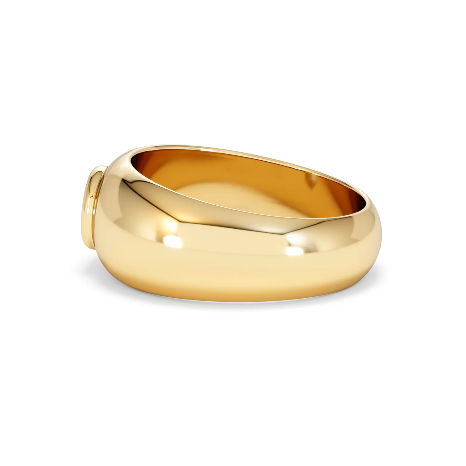 Men's Lab Diamond Signet Ring 0.50ct in18K Gold Vermeil H/SI - Image 68