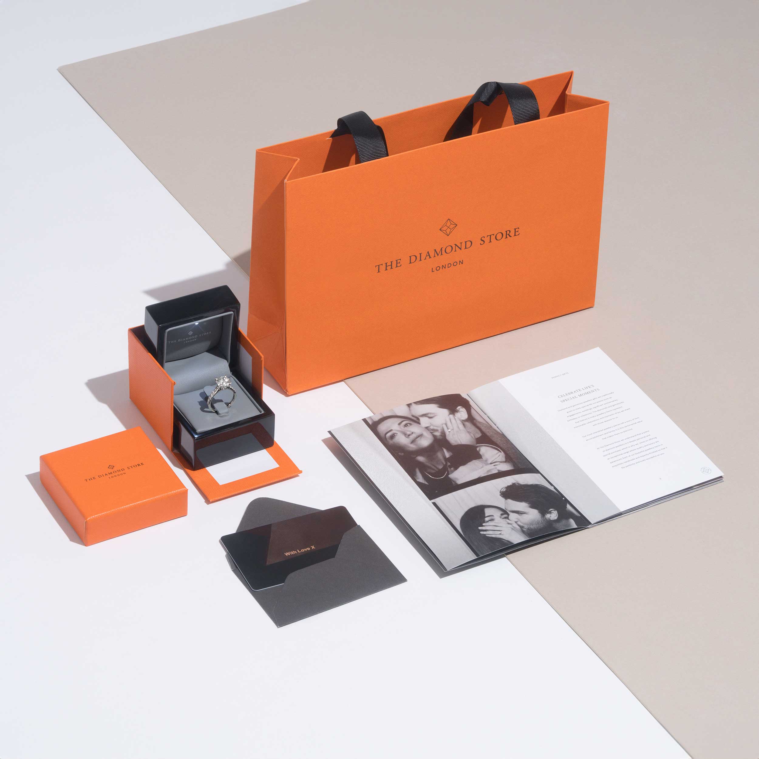 Mens Lab Diamond Signet Ring 0.50ct H/Si in 925 Silver - Image 4