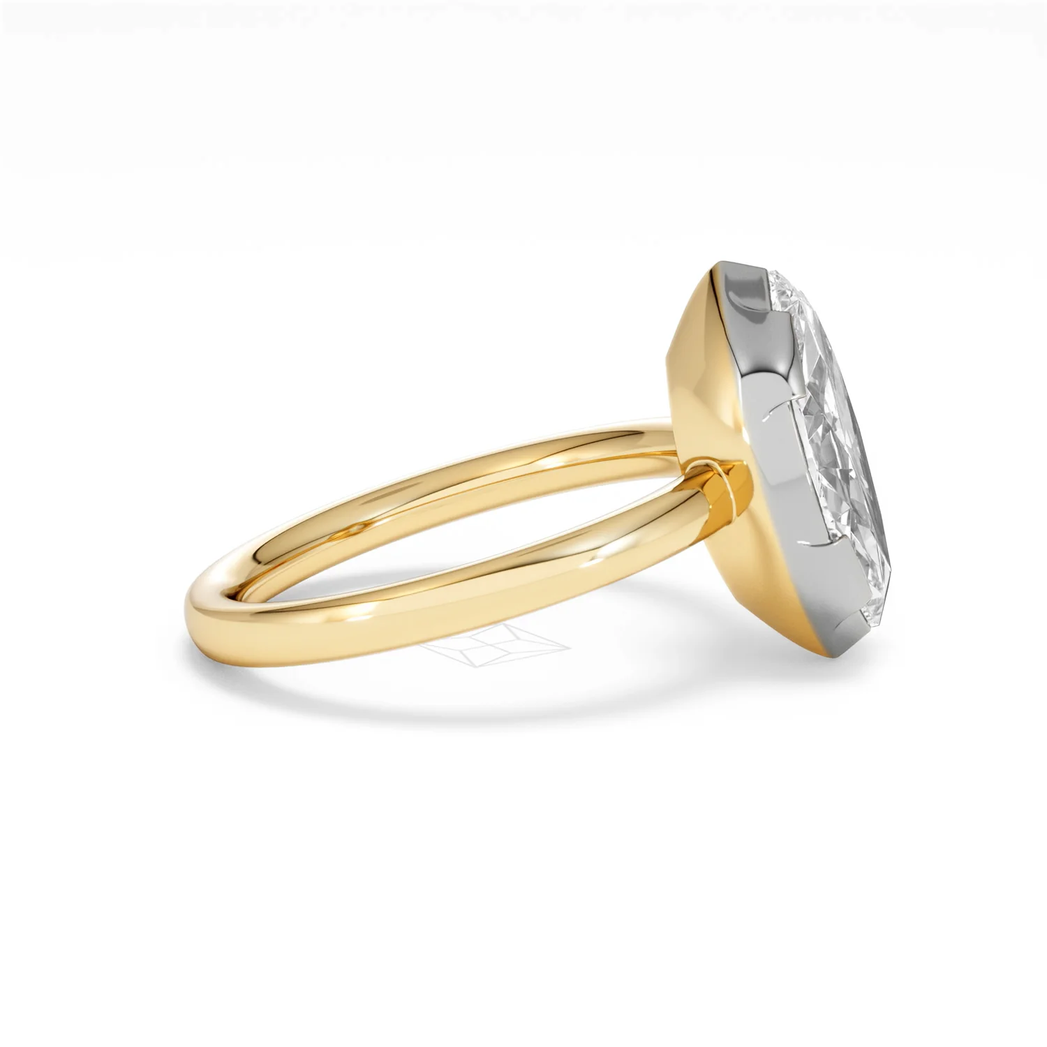 Muse 2.00ct Marquise Cut Lab Grown Solitaire Engagement Ring in 18K Yellow Gold - Image 25