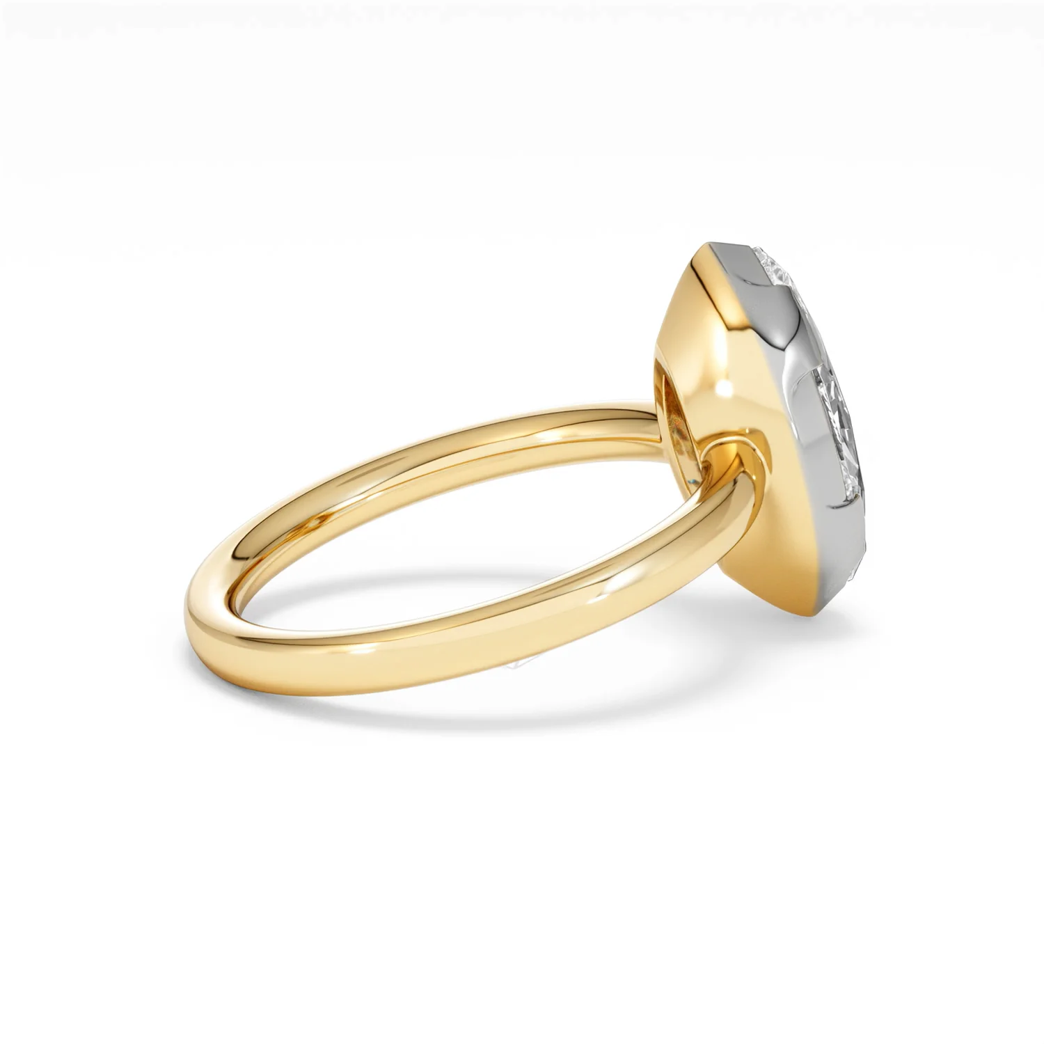 Muse 2.00ct Marquise Cut Lab Grown Solitaire Engagement Ring in 18K Yellow Gold - Image 31