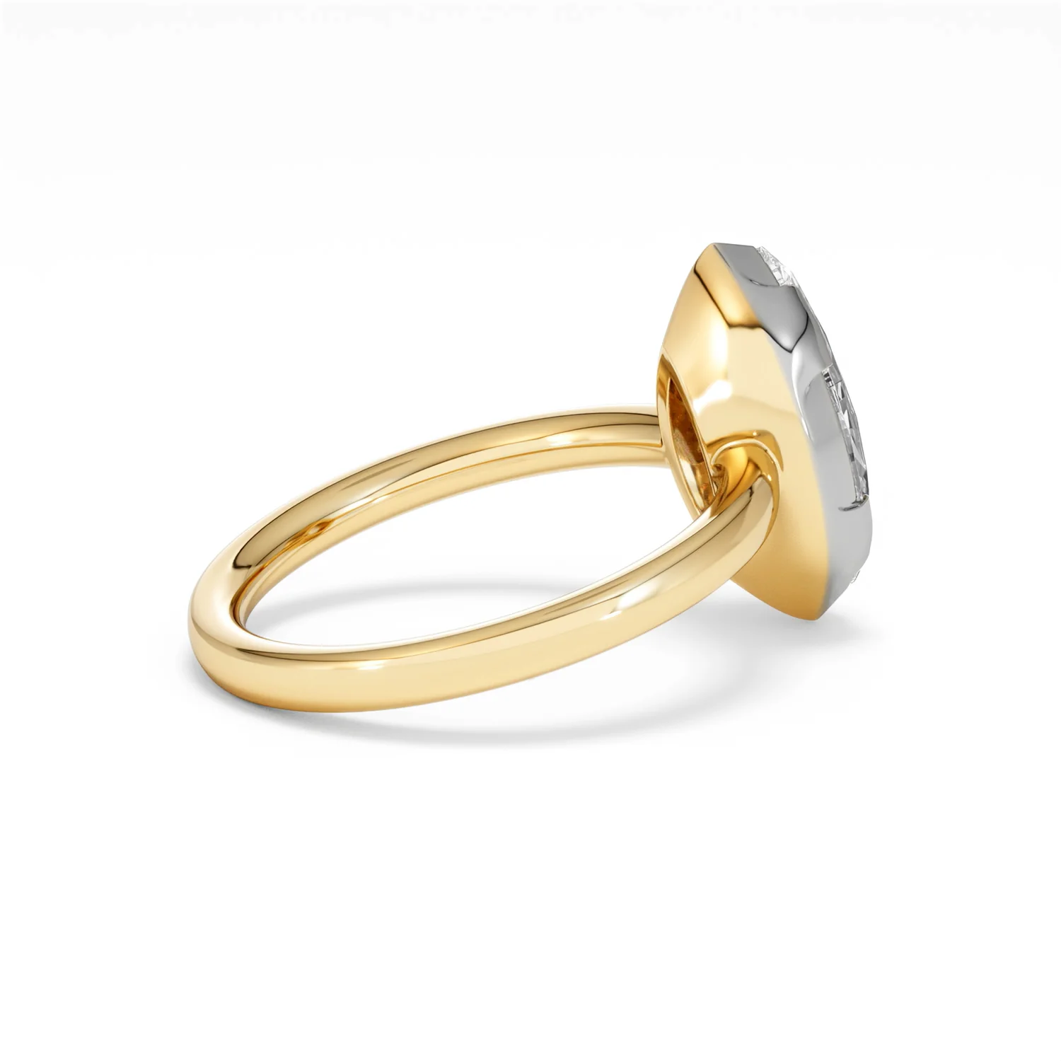 Muse 2.00ct Marquise Cut Lab Grown Solitaire Engagement Ring in 18K Yellow Gold - Image 32