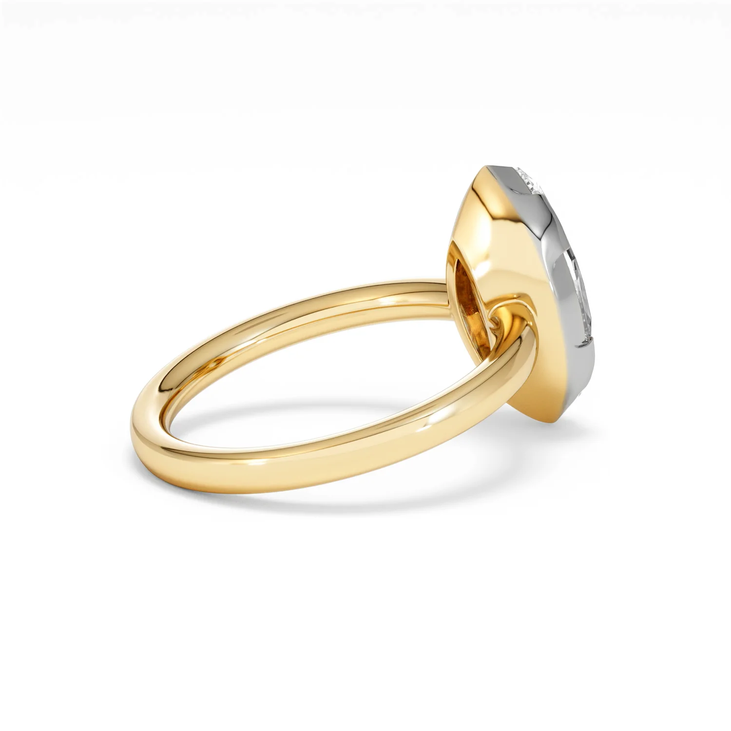 Muse 2.00ct Marquise Cut Lab Grown Solitaire Engagement Ring in 18K Yellow Gold - Image 33