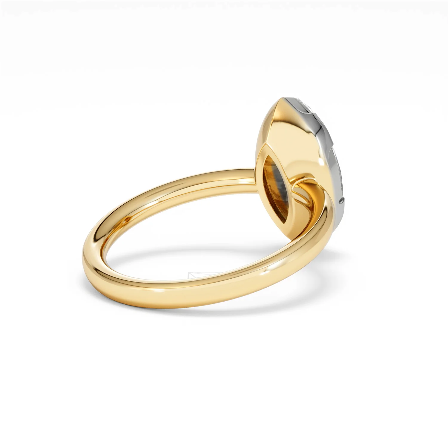 Muse 2.00ct Marquise Cut Lab Grown Solitaire Engagement Ring in 18K Yellow Gold - Image 37