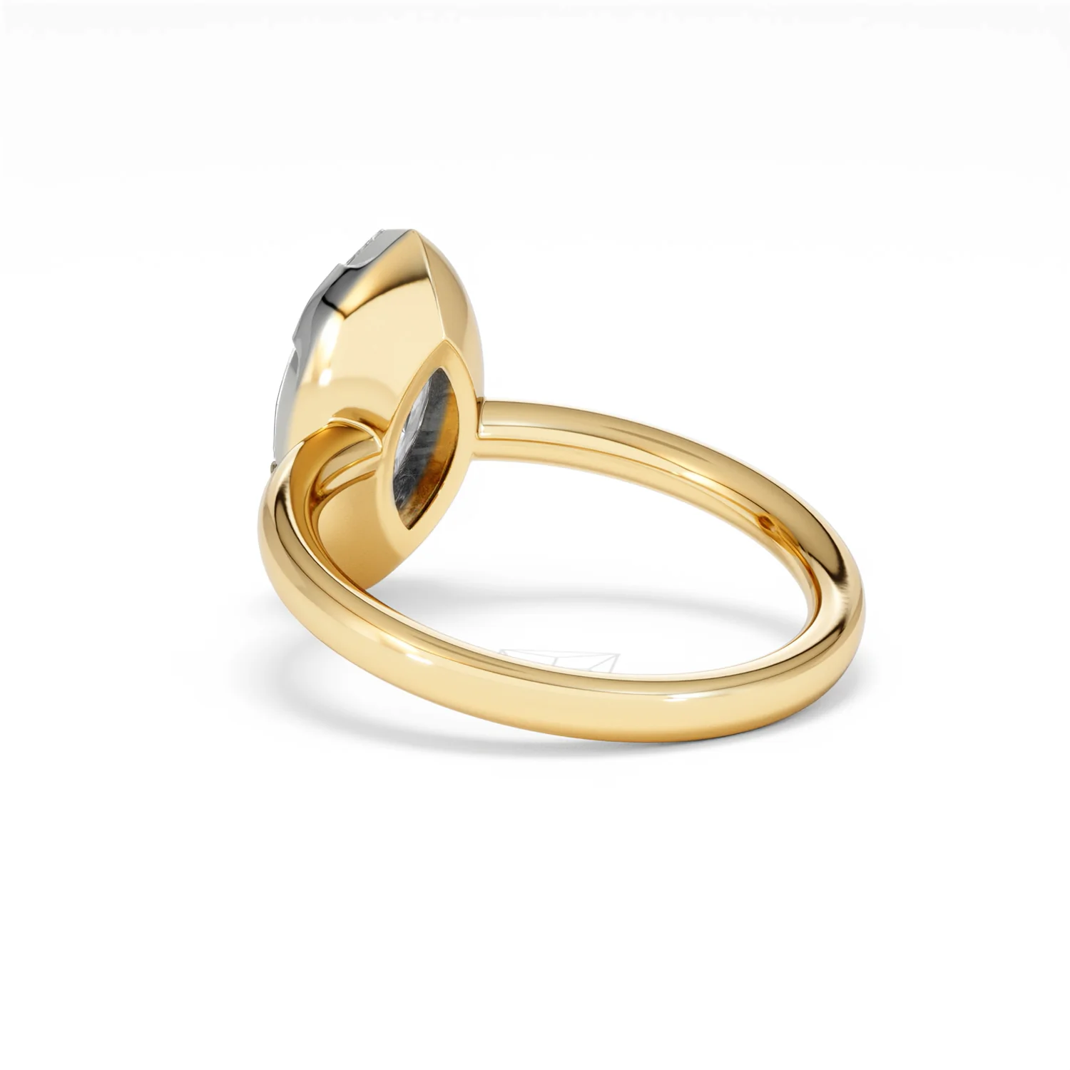 Muse 2.00ct Marquise Cut Lab Grown Solitaire Engagement Ring in 18K Yellow Gold - Image 55