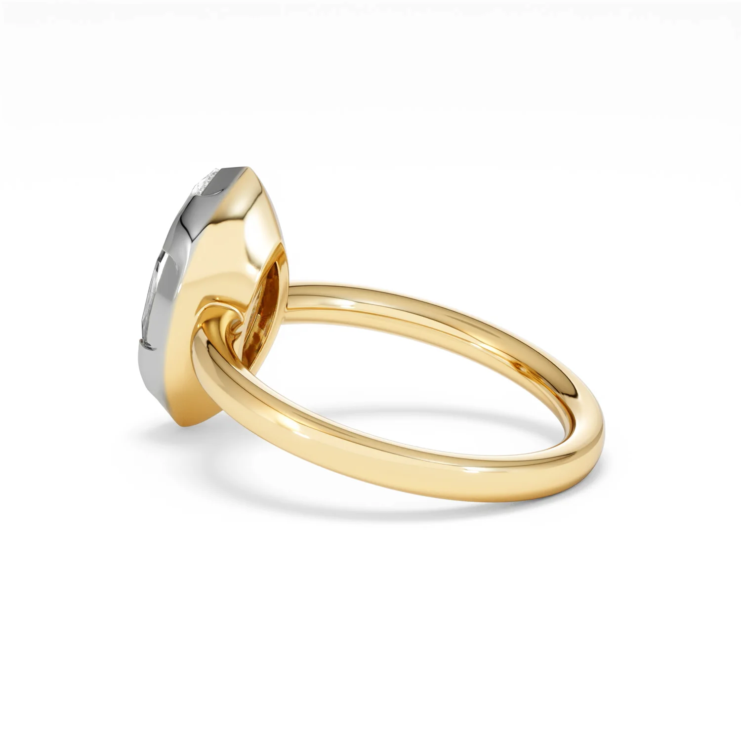 Muse 2.00ct Marquise Cut Lab Grown Solitaire Engagement Ring in 18K Yellow Gold - Image 60