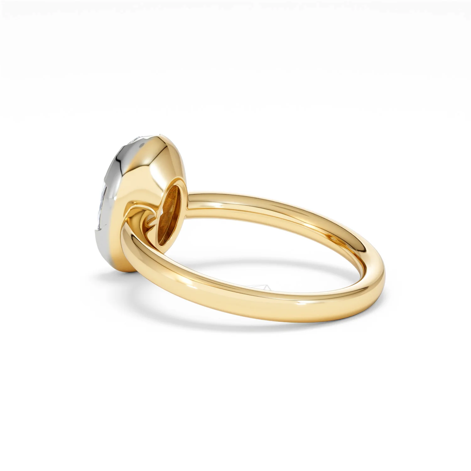 Muse 2.00ct Oval Cut Lab Grown Solitaire Engagement Ring in 18K Yellow Gold - Image 59