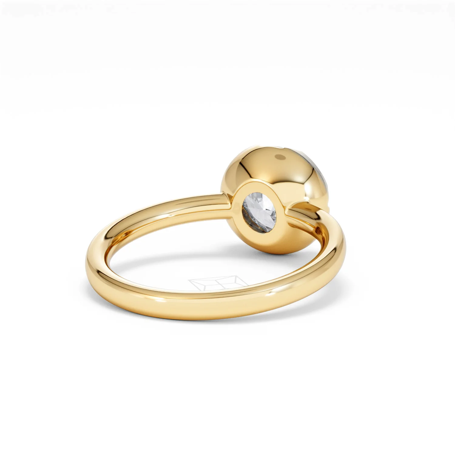 Muse 2.00ct Round Cut Lab Grown Solitaire Engagement Ring in 18K Yellow Gold - Image 41