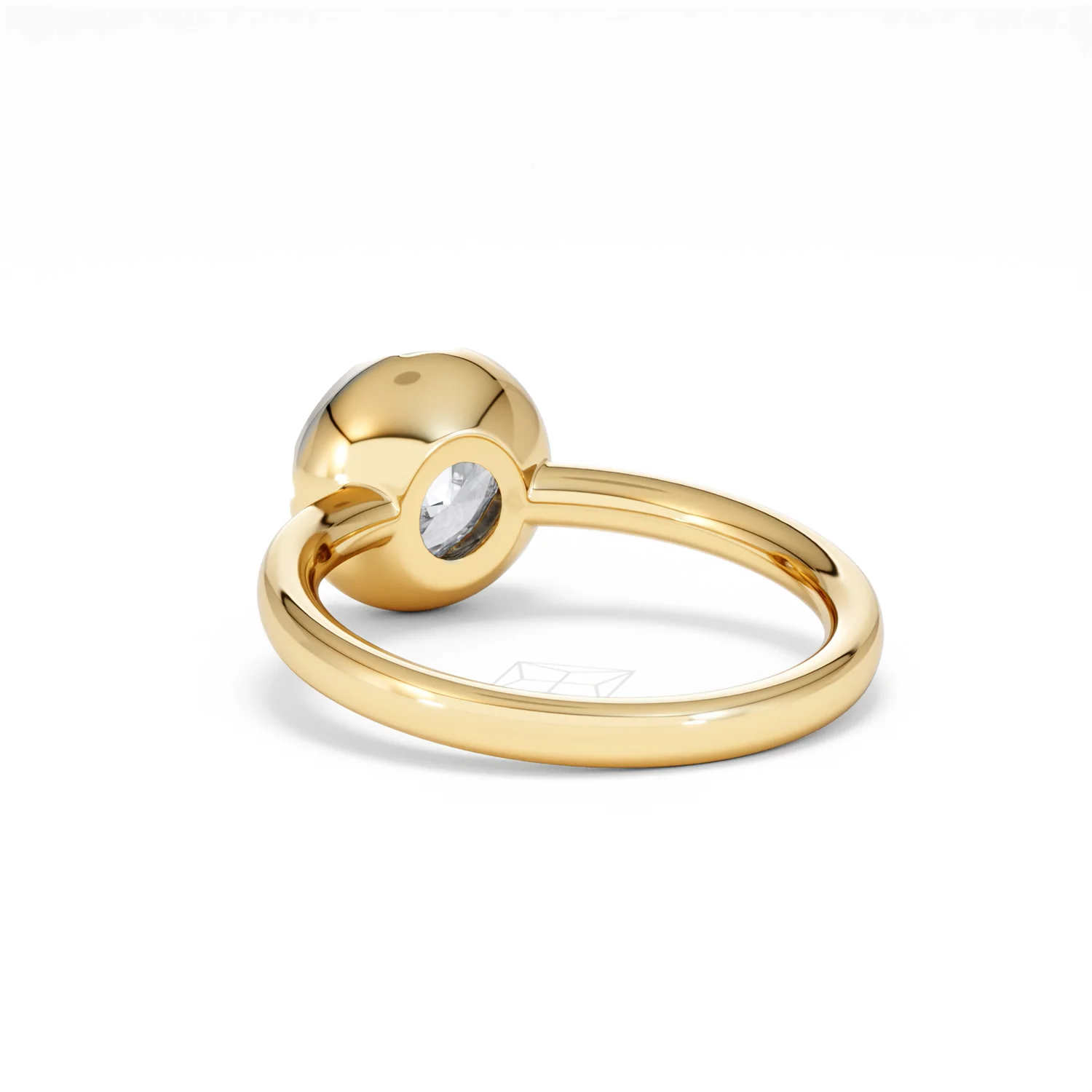 Muse 2.00ct Round Cut Lab Grown Solitaire Engagement Ring in 18K Yellow Gold - Image 53