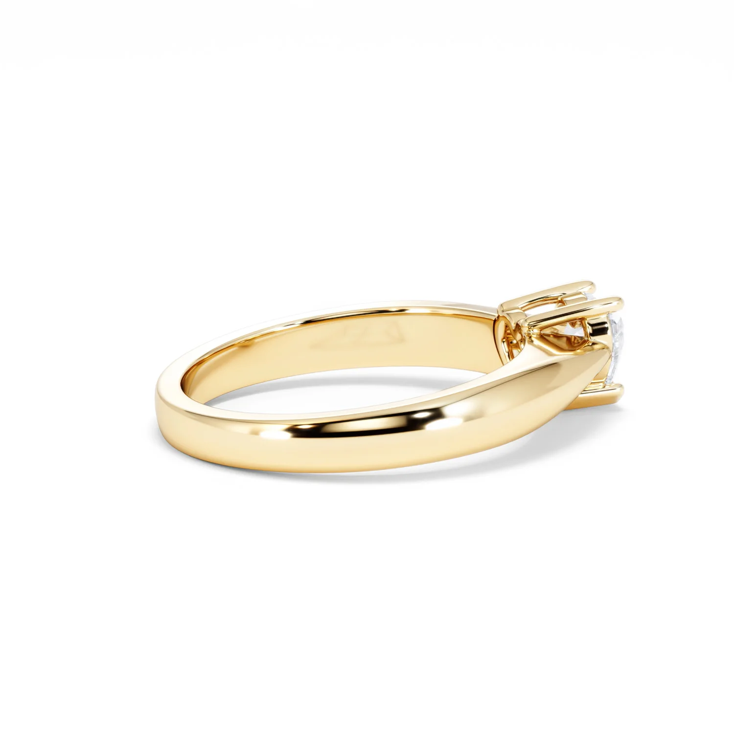 Naomi Heart Cut Lab Diamond Engagement Ring 0.50ct H/SI in 9k Gold - Image 34
